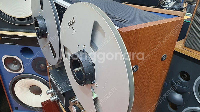 TEAC티악 릴데크 A6300/10인치 테이프포함/오토리버스--4